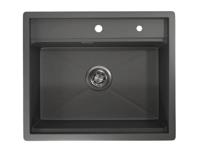 GRANULA 6051 мойка, нержавеющая сталь, графит матовый