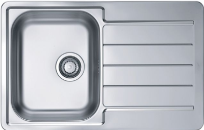 Детальное фото товара: ALVEUS LINE 80 Leinen, мойка, нержавеющая сталь, микродекор (в комплекте с сифоном 1130551)