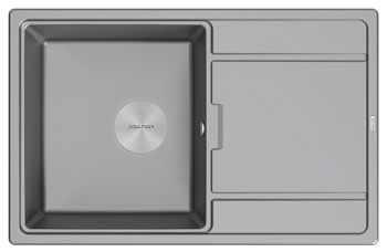 Фото товара: Paulmark FLUGEN 50-780, мойка, гранит, серый металлик