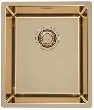 Фото товара: ALVEUS KOMBINO 20 MONARCH BRONZE SAT-90, мойка, нерж. сталь, бронза (в компл. с выпуском без сифона)