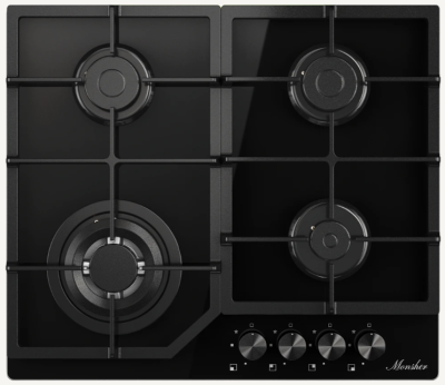 Детальное фото товара: Monsher MGG 63 Noir газовая поверхность