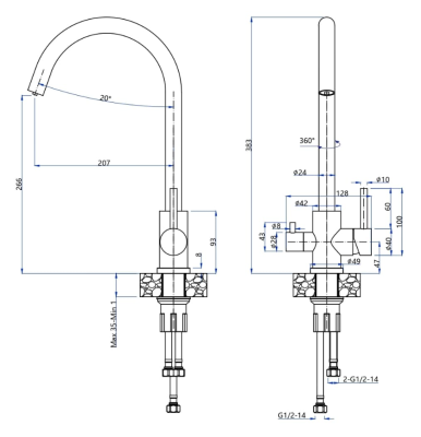 Схема встраивания