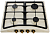 Фото товара: De Luxe 5840.00 гмв - 050ЧР газовая поверхность