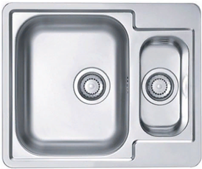 Детальное фото товара: ALVEUS LINE 50 NAT-90, мойка, нержавеющая сталь (в комплекте с сифоном 1130555)