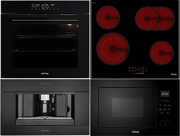 Фото товара: KORTING HK 62550 B + OKB 8731 CPGN + KMI 827 GN + KCM 9200 BG