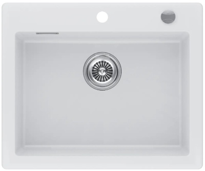 KUCHENSTERN TOPKERAM 60, мойка, керамика, кристальный белый