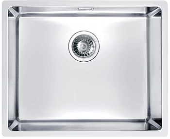 Фото товара: ALVEUS KOMBINO 50 SAT-90, мойка, нержавеющая сталь сатин (в комплекте с сифоном 1130550)