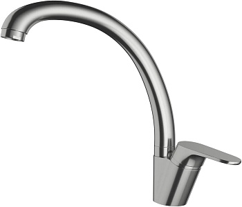 Фото товара: GranFest QUARZ Z3323, смеситель, нержавеющая сталь