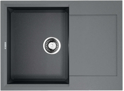 Детальное фото товара: Omoikiri Sakaime 68-GR, мойка, гранит, leningrad grey