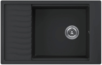 Фото товара: KUCHENSTERN BRETT 60, мойка, гранит, черный
