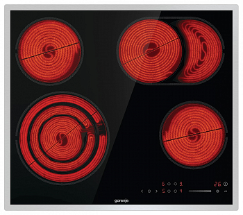 Фото товара: Gorenje ECS646BXE стеклокерамическая поверхность