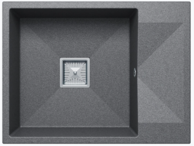 Tolero BLADE 660, мойка, гранит, грей