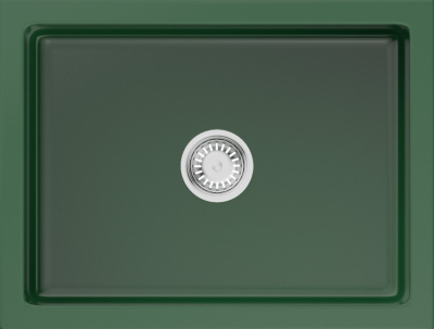 Omoikiri Mikura 61-RG Glossy, мойка, керамика, royal green