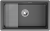 GRANULA 7303iU мойка, гранит, шварц Детальное фото товара: GRANULA 7303iU мойка, гранит, шварц