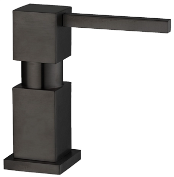 Фото товара: Seaman SSA-013 Dark Gun (PVD, satin) дозатор для жидкого мыла, оружейная сталь темная