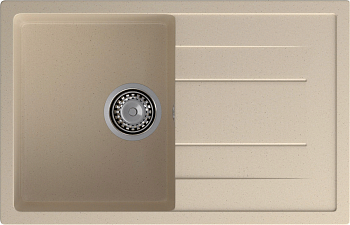 Фото товара: GranFest QUADRO GF-Q-780 L, мойка, мрамор, кашемир