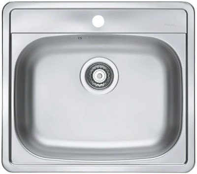 Детальное фото товара: ALVEUS MORE 10 NAT-90, мойка, нержавеющая сталь (в комппекте. с сифоном 1130550)