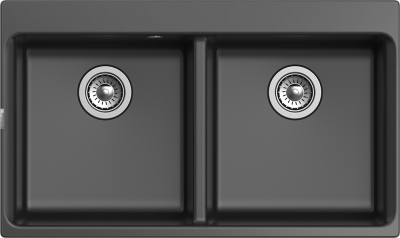 Rivelato AXEL X-90-2D antracite, мойка, гранит, антрацит
