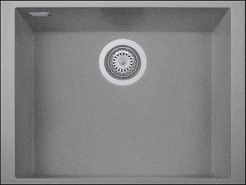 Фото товара: Rivelato STRIA SR-6053 titanio, мойка, гранит, серый
