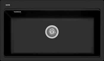 Фото товара: Rivelato FONDE FN-8638 nero profondo, мойка, гранит, черный