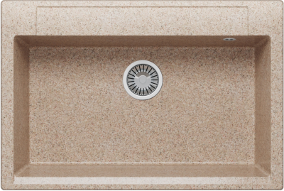 Polygran ARGO-760, мойка, мрамор, песочный 302