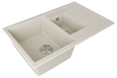 Paulmark FLUGEN 60/1,5, мойка, гранит, бежевый Детальное фото товара: Paulmark FLUGEN 60/1,5, мойка, гранит, бежевый