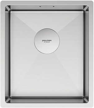 Фото товара: Paulmark NEXT 38 UNI, мойка, нержавеющая сталь брашированная