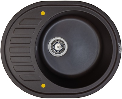 Ecoshtein KREIS OV 620, мойка, гранит, мокко