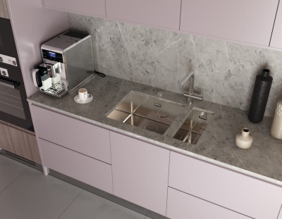 Детальное фото товара: Omoikiri Taki 20-U/IF-IN, мойка, нержавеющая сталь