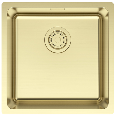 Paulmark YUNI 44 UNI, мойка, нержавеющая сталь, светлое золото