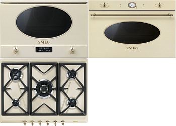 Фото товара: Smeg SRV876POGH + SFP805PO + MP822PO