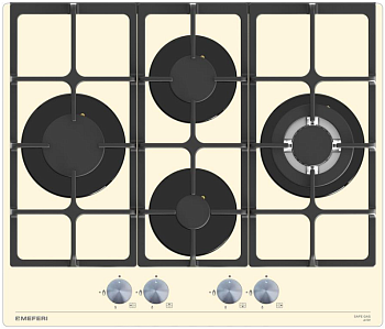 Фото товара: MEFERI MGH604BG GLASS ULTRA газовая поверхность