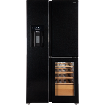 Фото товара: HIBERG i-RFS 750G B Inverter Wine