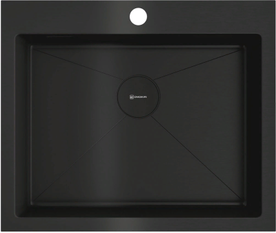 Детальное фото товара: Omoikiri Akisame 59-GB, мойка, нержавеющая сталь/графит