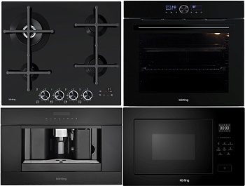 Фото товара: KORTING HGG 6766 ICPTN + OKB 8731 CPGN + KMI 827 GN + KCM 9200 BG