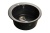GranFest RONDO GF-R-480, мойка, мрамор, черный Детальное фото товара: GranFest RONDO GF-R-480, мойка, мрамор, черный