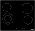 Фото товара: Haier HHX-C64DVB стеклокерамическая поверхность