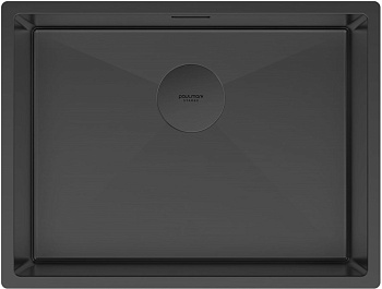 Фото товара: Paulmark NEXT 58 UNI, мойка, нержавеющая сталь, матовый черный