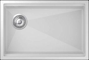 Фото товара: Rivelato LINO LN-654-L brina мойка, гранит, иней