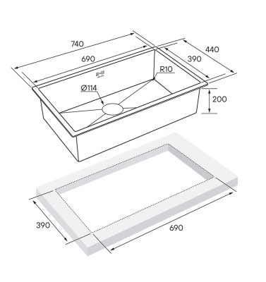 Схема встраивания