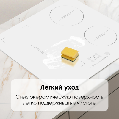 Детальное фото товара: Zigmund & Shtain CI 46.6 W индукционная поверхность