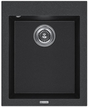 Фото товара: KUCHENSTERN OBEN 45, мойка, гранит, антрацит