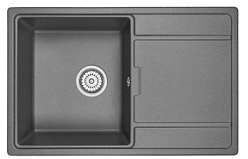 Фото товара: GRANULA 7804 мойка, гранит, черный