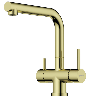 Детальное фото товара: Omoikiri Takamatsu-LG, смеситель, светлое золото