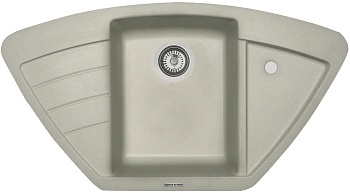 Zigmund & Shtain ECKIG 900, мойка, речной песок Фото товара: Zigmund & Shtain ECKIG 900, мойка, речной песок