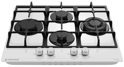 Детальное фото товара: MEFERI MGH604WH GLASS ULTRA газовая поверхность