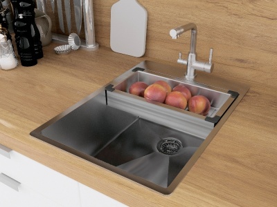 Emar EC-3003NS, смеситель, сатин Детальное фото товара: Emar EC-3003NS, смеситель, сатин