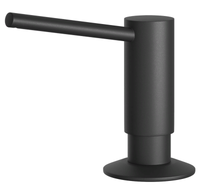 Детальное фото товара: Omoikiri OM-02-P-BL, дозатор для моющего средства, черный