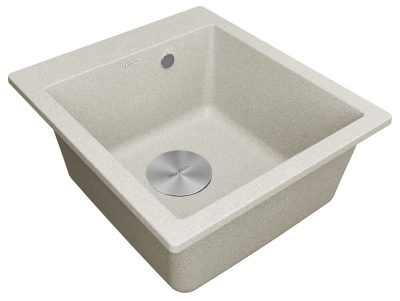 Paulmark KANTE 45, мойка, гранит, серый Детальное фото товара: Paulmark KANTE 45, мойка, гранит, серый