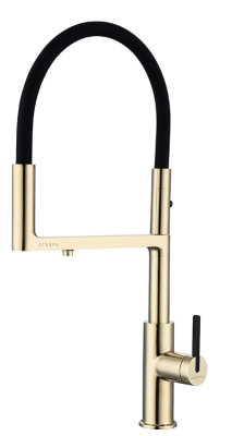 Детальное фото товара: Paulmark TORNADO, смеситель, золотистый